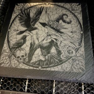 Witchy Slate Tile
